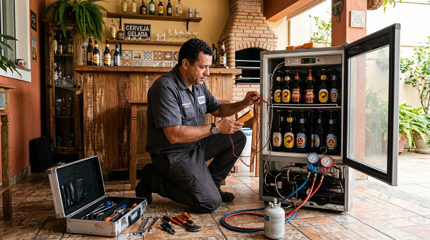 Assistência para Cervejeira Comercial no Centro da Serra, Serra‑ES