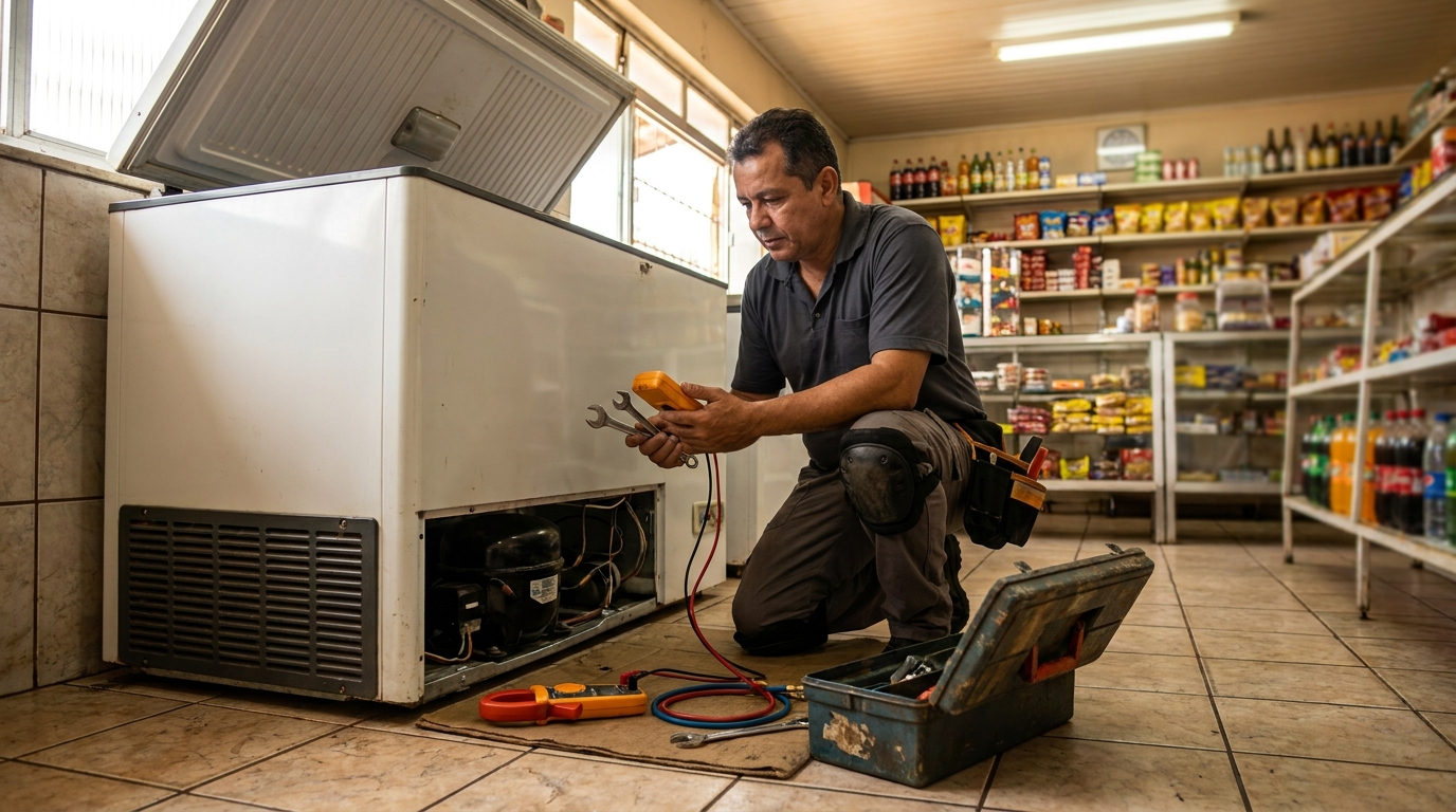 Técnico de freezer perto de mim em Serra‑ES